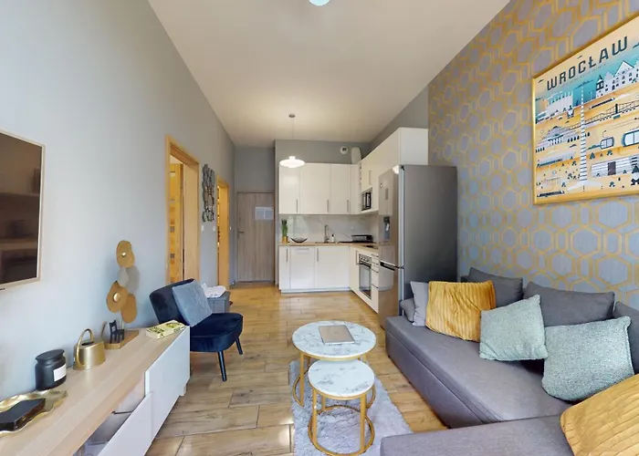 Apartament Witold's With A Rooftop View Of The - 500 Steps To Rynek Wroapart Wrocław